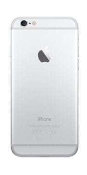 Refurbished iPhone 6 128GB Wit Achterkant