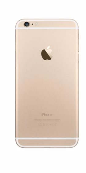 Refurbished iPhone 6 64GB goud achterkant