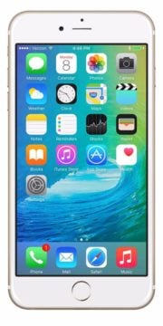 Refurbished iPhone 6 Plus 16GB Goud Voorkant