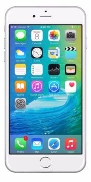 Refurbished iPhone 6 Plus 16GB Wit Voorkant