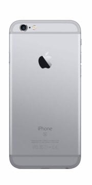 Refurbished iPhone 6 Plus 16GB Zwart Achterkant