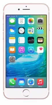 Refurbished iPhone 6s 16GB Roségoud Voorkant