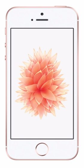 Refurbished iPhone SE 16GB Roségoud Voorkant