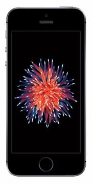 Refurbished iPhone SE 64GB Zwart Voorkant