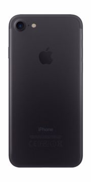 Refurbished iphone 7 256GB jet black achterkant