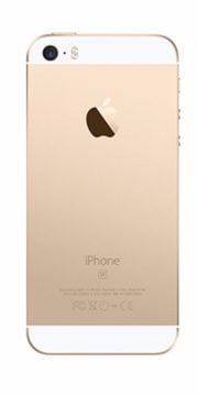 Refurbished iPhone SE 16GB Goud Achterkant