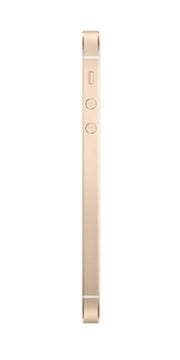 Refurbished iPhone SE 16GB Goud Zijkant