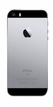 Refurbished iPhone SE 16GB Zwart Achterkant