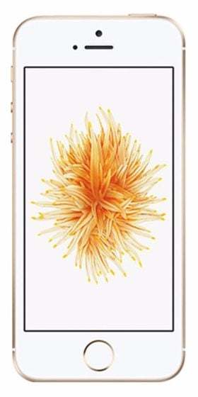 Refurbished iPhone SE 64GB Goud Voorkant