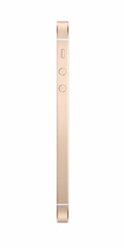 Refurbished iPhone SE 64GB Goud Zijkant