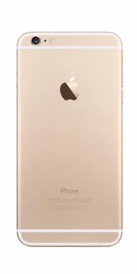 Refurbished iPhone 6 Plus 128GB Goud Achterkant