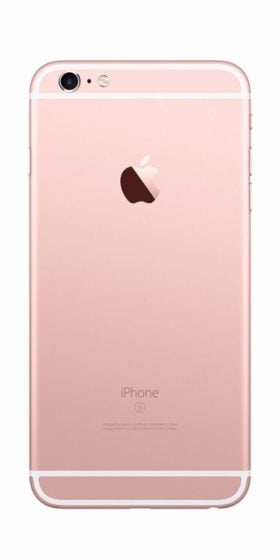 Refurbished iPhone 6s Plus 128GB Roségoud Achterkant