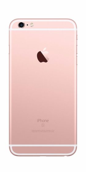 Refurbished iPhone 6s Plus 64GB Roségoud Achterkant