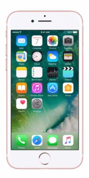 Refurbished iPhone 7 256gb roségoud voorkant