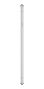 Refurbished iPhone 8 64GB Zilver Zijkant