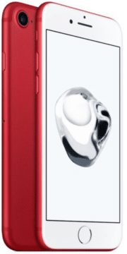 Refurbished iphone 7 rood 3d