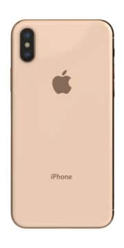 Refurbished iphone Xs 256gb goud achterkant