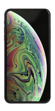 Refurbished iphone Xs 256gb zwart voorkant