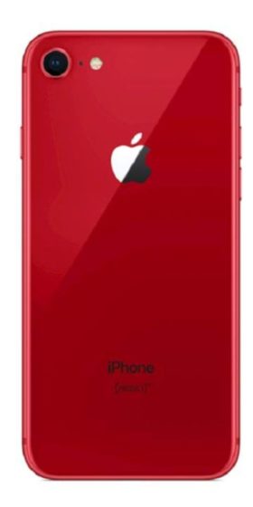 iPhone 8 256GB Rood achterkant