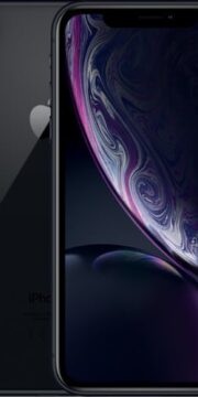 Refurbished-iPhone-Xr-Zwart-voorkant-en-achterkant