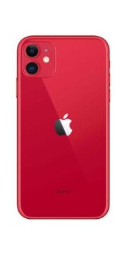 Refurbished iPhone 11 achterkant rood